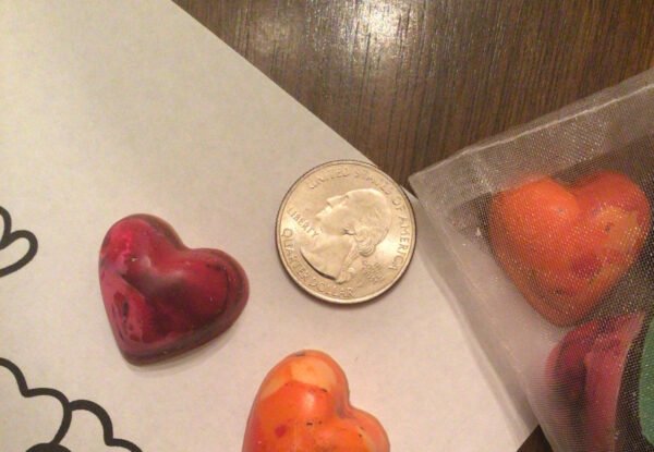 Mini Heart Crayons - Image 3