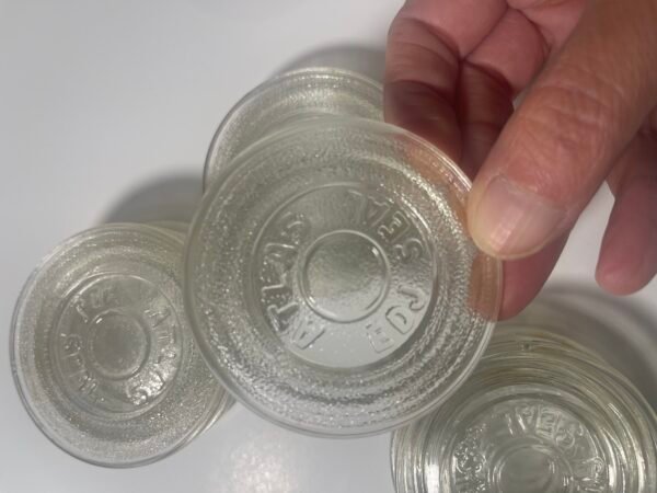 Vintage Atlas EDJ Seal For Canning Jar (completely textured glass)