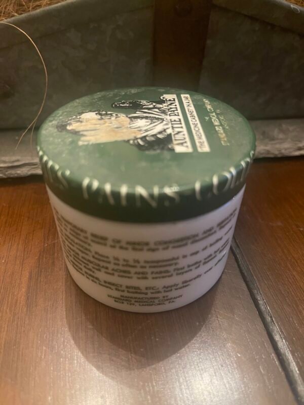 Vintage Williams Anti-Pahn Ointment - glass jar 3oz - Image 3