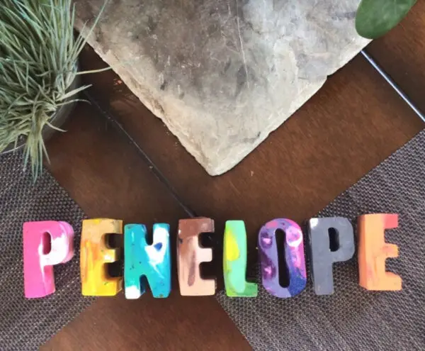 Custom Letter Crayons: for names, words or phrases