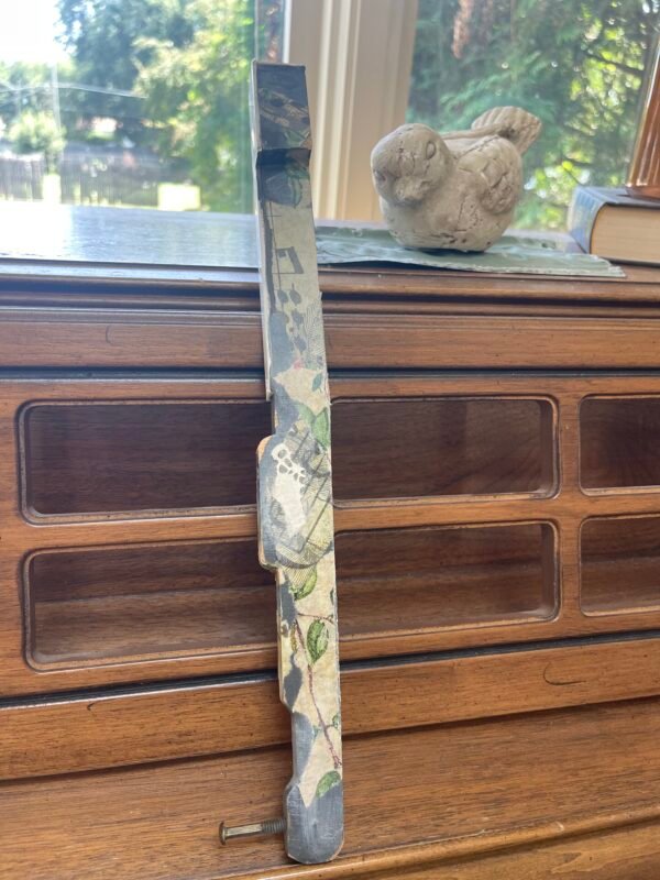 Hand Decorated Vintage Piano Key - Image 4