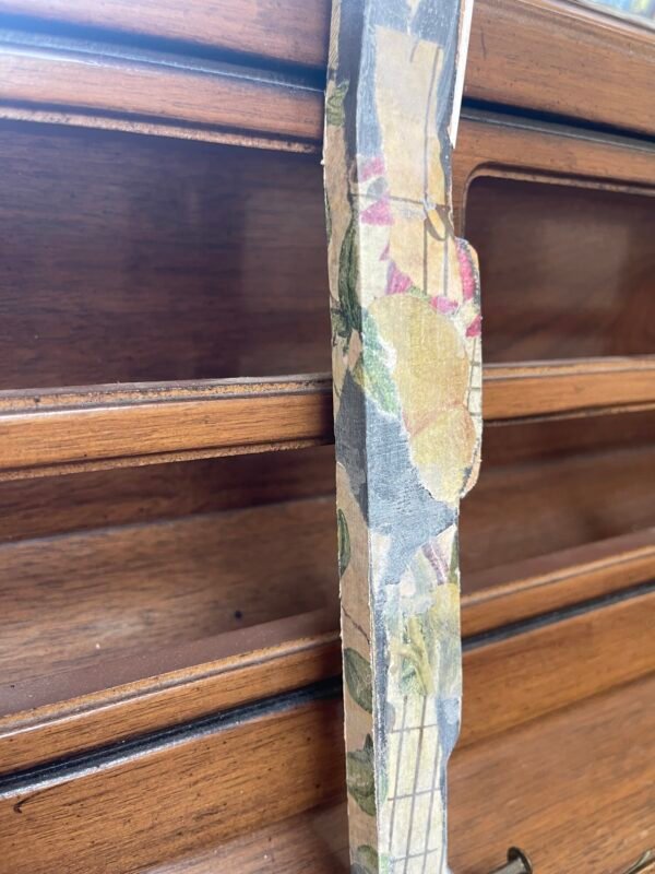 Hand Decorated Vintage Piano Key
