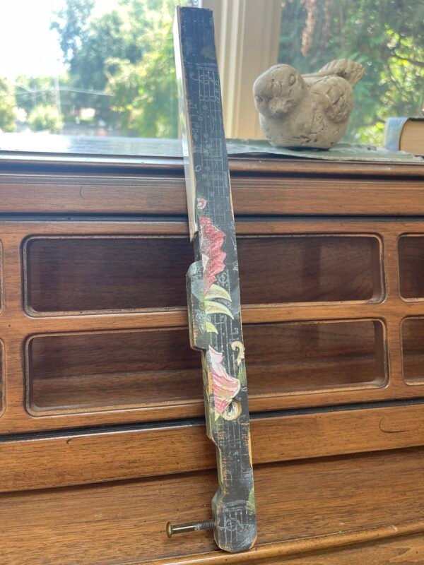 Hand Decorated Vintage Piano Key - Image 3