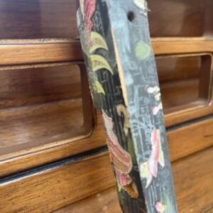 Hand Decorated Vintage Piano Key