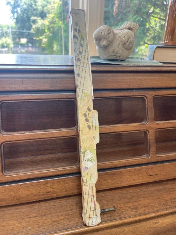 Hand Decorated Vintage Piano Key - Image 3