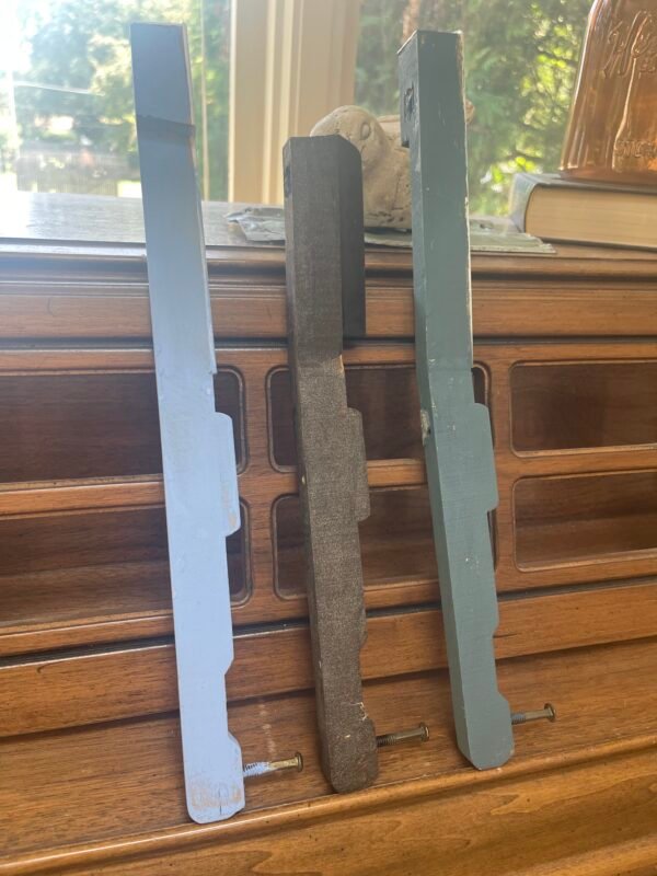 Vintage Piano Key Decoupage Craft Set (Set of 3) - Shades of Blue - Image 4