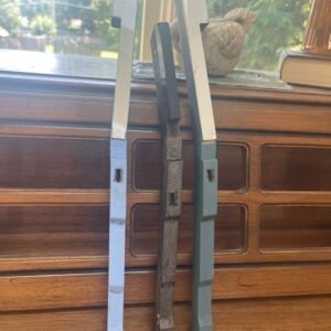 Vintage Piano Key Decoupage Craft Set (Set of 3) - Shades of Blue