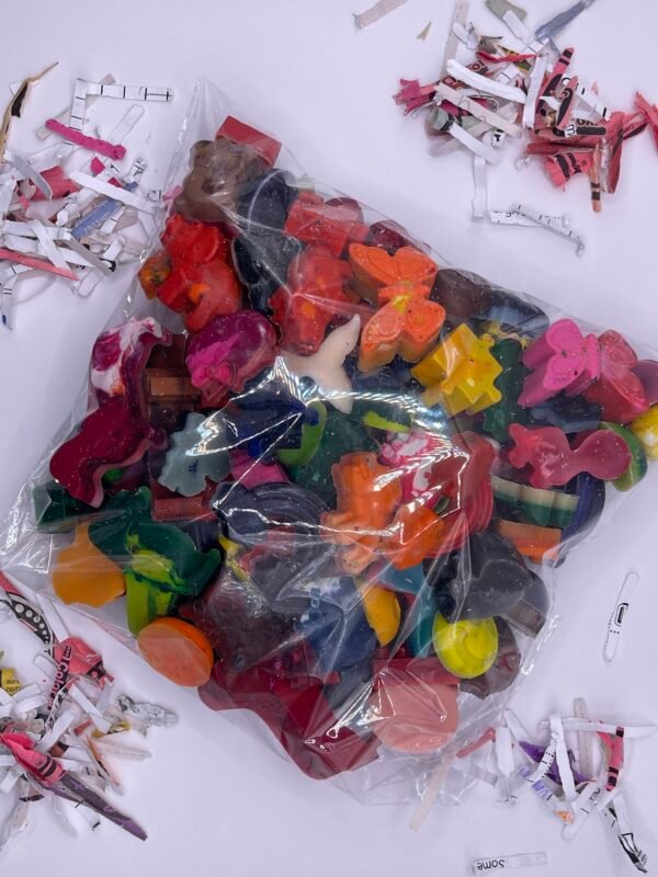 Lot of 100 Crayon Shapes: Great for Schools, Classroom, Events - Image 2