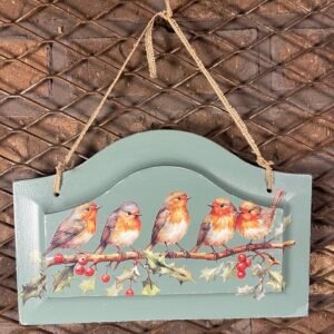 Signs of Spring Bird Wall Hanger