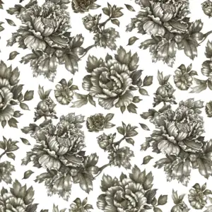 Paintable Floral  - Roycyled Decoupage Paper