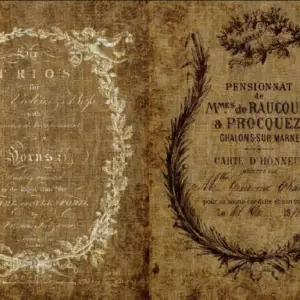 Ephermal Burlap  - Roycycled Decoupage Paper