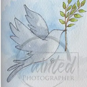 Lifted By Grace Rice Paper- Connie's Lines and Designs