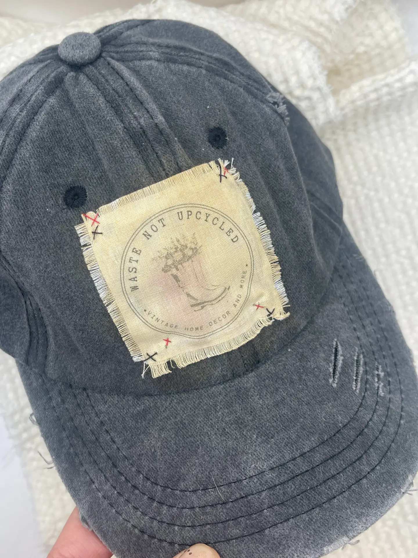 Distressed Hat: Custom