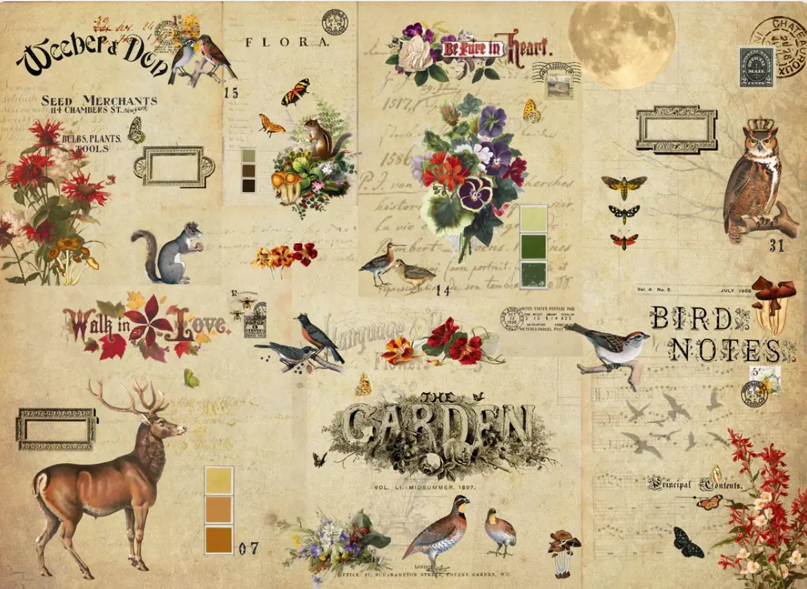 Fall Celebration - Roycyled Decoupage Paper (New Release: Fall 2026)