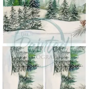 Silent Pines (Multiple)- Connie's Lines and Designs Rice Paper